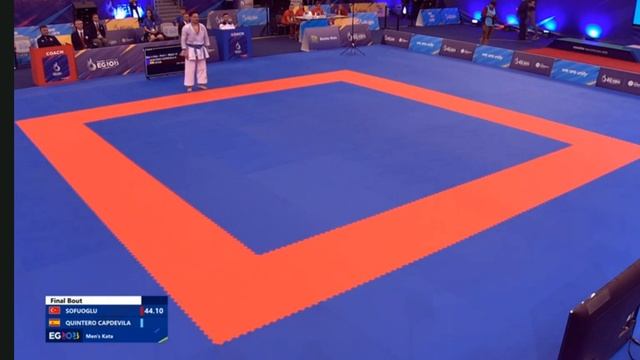 Ali Sofuoğlu (TUR) vs Damián Quintero (ESP) | FINAL KATA MALE - Karate European Games 2023 Poland смотреть онлайн