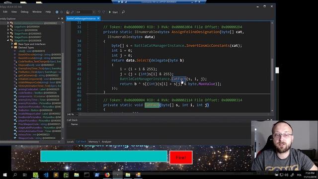 Flare-On 2019 - Level 1 Memecat Battlestation solution смотреть онлайн