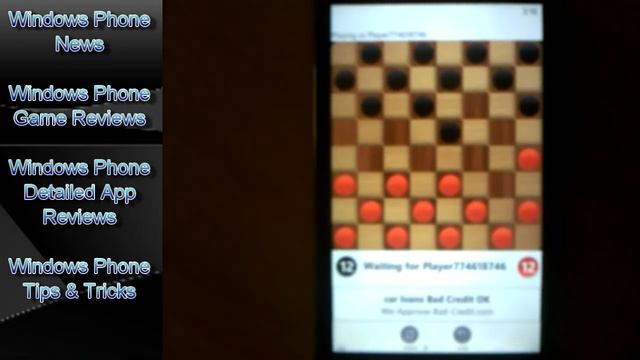Checkers Pro review for Windows Phone смотреть онлайн