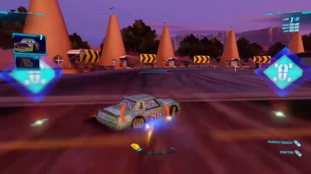 Cars 2 The Video Game | Chick Hicks - Mission: Rumble in the Red Rocks | смотреть онлайн