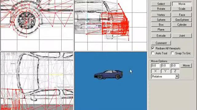 VW Corrado Milkshape 3D смотреть онлайн