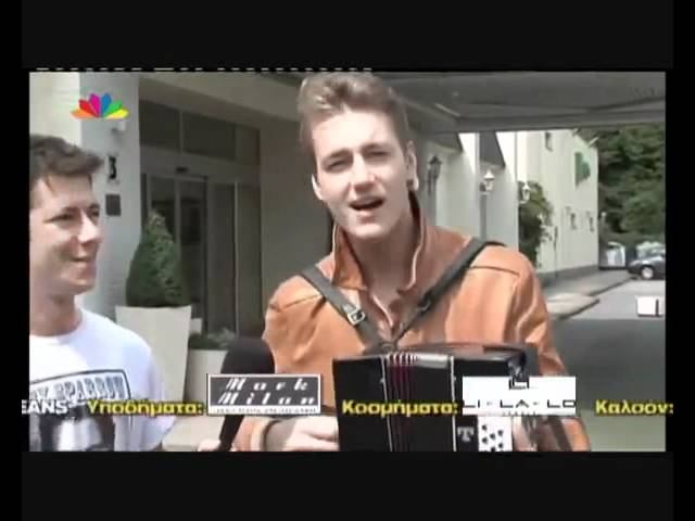 Alex Sparrow .TV Show Greece