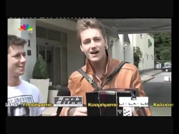 Alex Sparrow .TV Show Greece