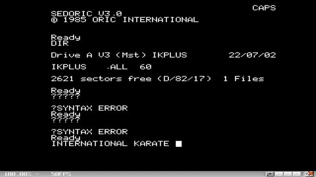 Ikplus UK 19xx INTERNATIONAL KARATE PLUS + PROBLEM TANGERINE ORIC 1 ATMOS PRAVETZ 8D STRATOS IQ64 T смотреть онлайн