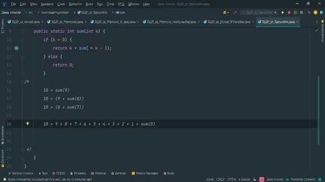 Java Lecture 27 Recursion | Understanding Recursion in Java | the royal group of Pak смотреть онлайн