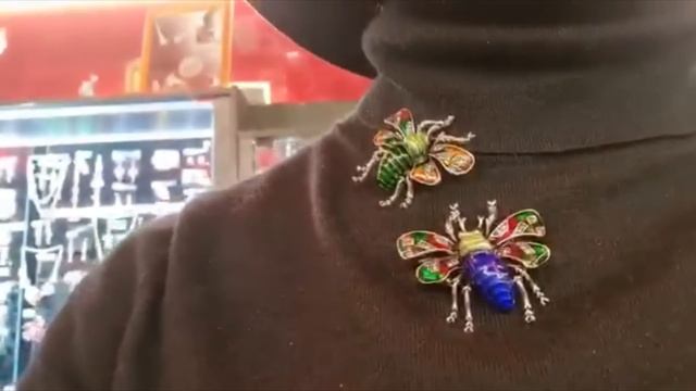 Эксклюзивные БРОШИ. Как носить. Я влюбилась в броши!) смотреть онлайн