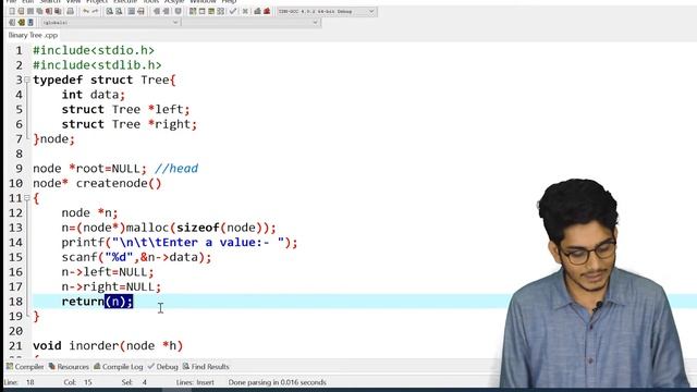 #8.7 Implementations of Binary Tree using Linkedlist | With Coding | Tree | Data Structure смотреть онлайн