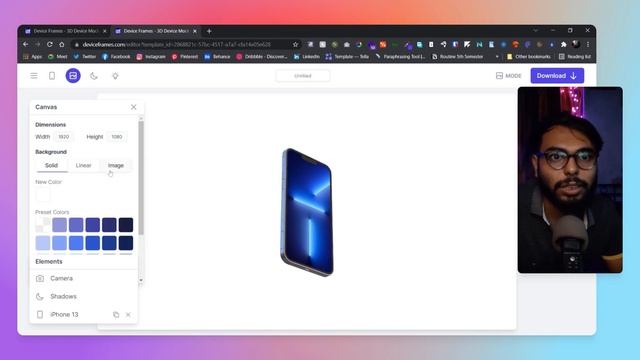 Build 3D device scenes Mockup and Animation | Online смотреть онлайн