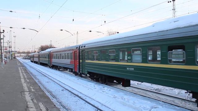 Эм2-022 в последний раз отправляется со станции Домодедово смотреть онлайн