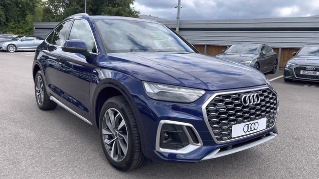 Brand New - Audi Q5 2.0 TDI 40 S line Sportback S Tronic quattro Euro 6 (s/s) 5dr - Crewe Audi смотреть онлайн