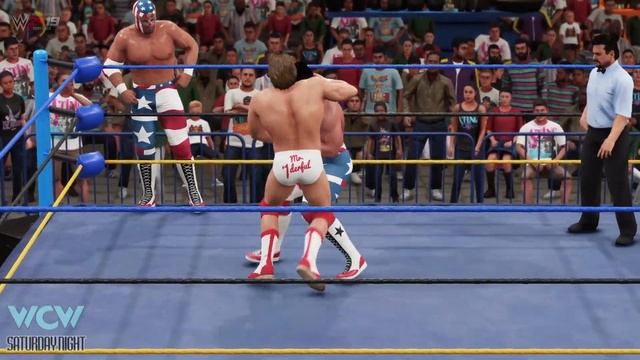 Pretty Wonderful VS. Stars & Stripes ⭐WORLD MOD PREMIERE⭐ | WCW | 2K19 Gameplay смотреть онлайн