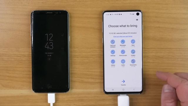 Samsung Galaxy S10 Setup & Smart Switch Tutorial смотреть онлайн
