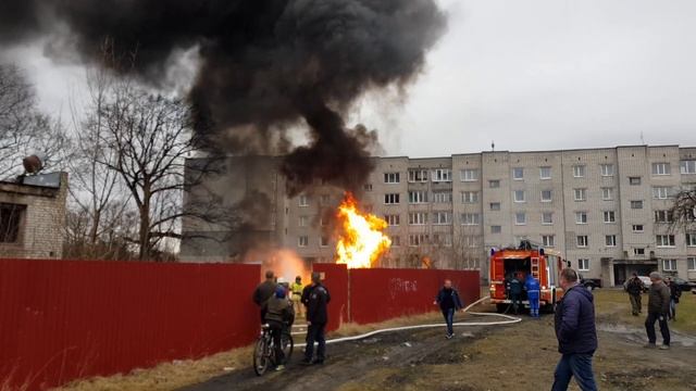 Мамоново. Пожар на Калининградском шоссе.2 часть. смотреть онлайн