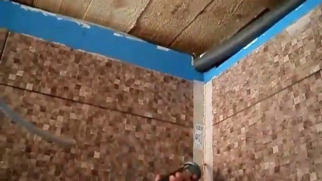 Внутренняя отделка бани 6на8