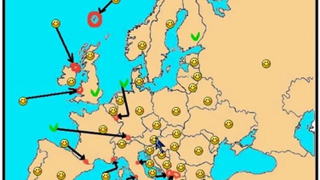 Europe map capitals quiz смотреть онлайн