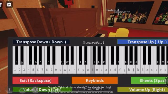 Song Of Healing - Majora’s Mask on Roblox Virtual Piano смотреть онлайн