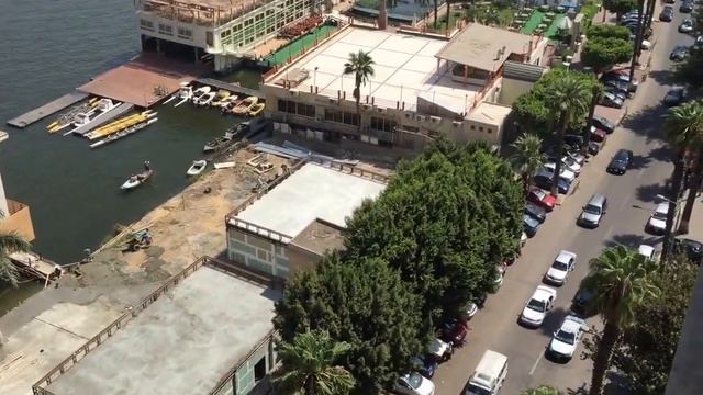 Каир и набережная Нила в дневное время. Август 2016 г смотреть онлайн