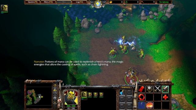 Warcraft III Reforged Prologue Campaign Exodus of The Horde Chapter 1 Chasing Visions смотреть онлайн