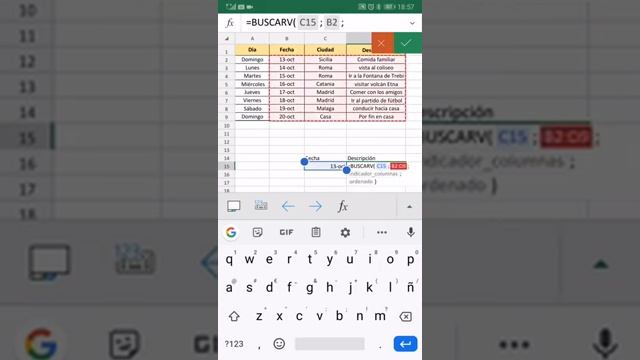 EXCEL PARA ANDROID Formula BuscarV смотреть онлайн