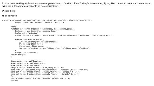 Wordpress: WP Search using taxonomy terms (2 Solutions!!) смотреть онлайн