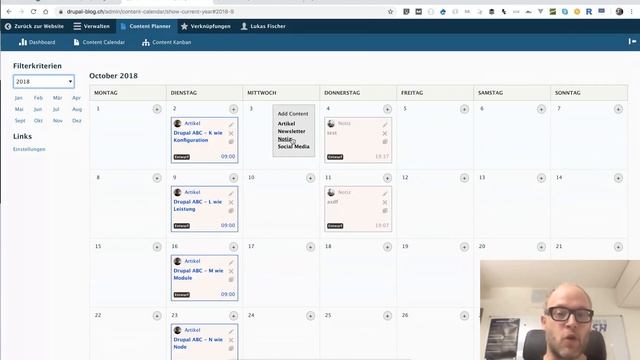 Drupal Content Planner Introduction (3min Demo). Plan and manage Drupal content in a calendar. смотреть онлайн