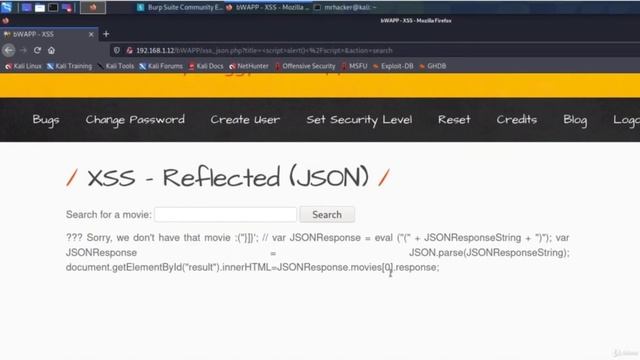 JSON XSS Attack #hacking #xss #vulnerability #passwordhack #cybersecurity #ethicalhacking #hack смотреть онлайн