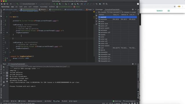 Coroutines Easy Introduction with Practical Implementation смотреть онлайн