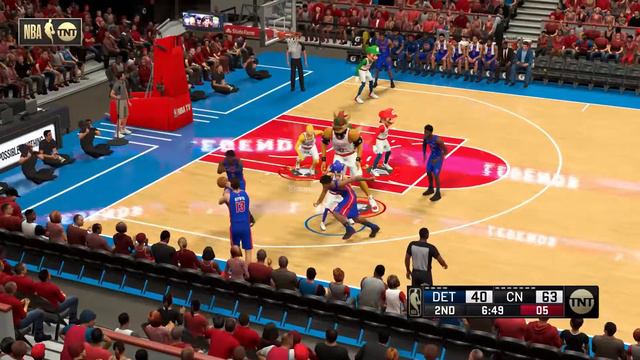 NBA 2K22 - The Wonderful World of PC Mods - Mario and Friends vs. the Pistons - Characters by @jmo7 смотреть онлайн