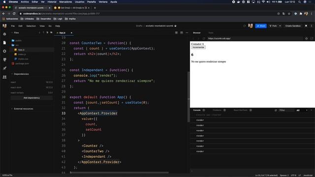 ? ReactJS. ¡Cuidado con API Context! #reactjs #reactjstutorial смотреть онлайн