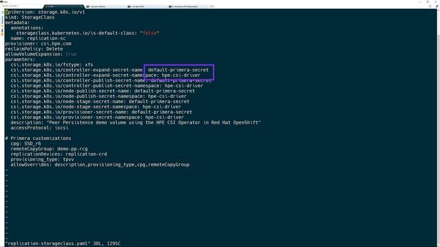 Configuring HPE Primera Peer Persistence with HPE CSI Operator for Kubernetes on Red Hat® OpenShift смотреть онлайн
