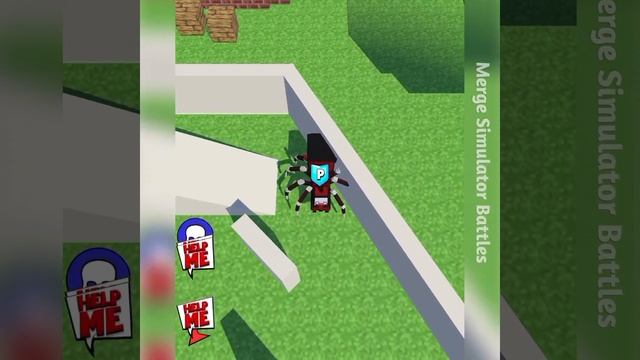MERGE CRAFT : Choo Train Spider ⭐ Merge Simulator Battles смотреть онлайн