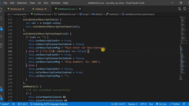 #07 Car Description Validation | VUE JS and PHP #vue_js_with_php смотреть онлайн