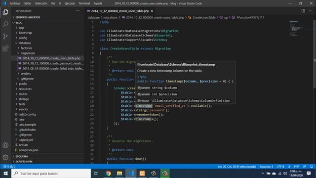 08 - Introducción a las migraciones - Curso Laravel 10 desde cero смотреть онлайн
