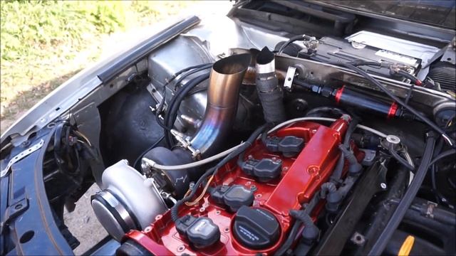 My Big Turbo B5 1.8t GTX3582R e85 at 20psi смотреть онлайн