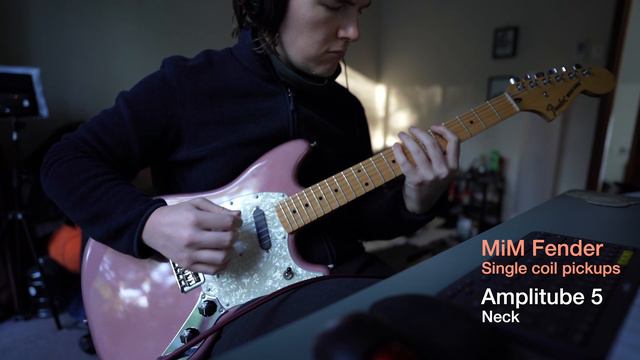 Fender Mustang Single Coils vs p90 pickups смотреть онлайн