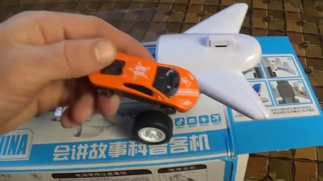 Обзор игрушки самолёт, распаковка посылки с Алиэкспресс! Или, что можно подарить ребенку. смотреть онлайн