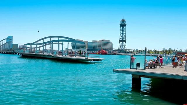 Barcelona Amazing 4k Drone & Walk Footage a City in Spain смотреть онлайн