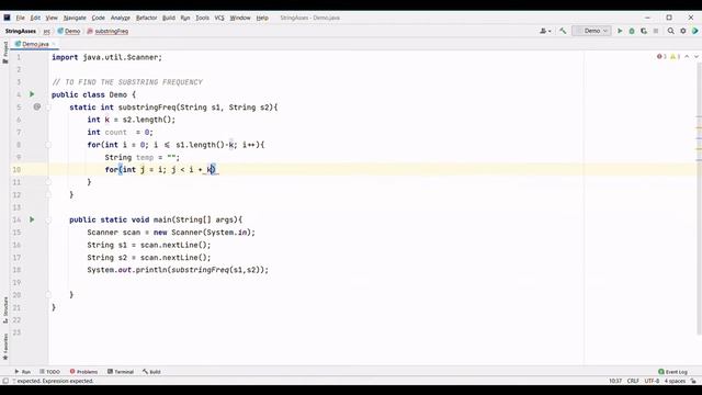 PRINT SUBSTRING FREQUENCY OF A GIVEN STRING JAVA PROGRAMMING NO SOUND COPY CODE смотреть онлайн