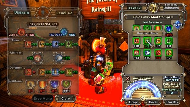 Dungeon Defenders Где повышать оружие и броню FULL HD смотреть онлайн