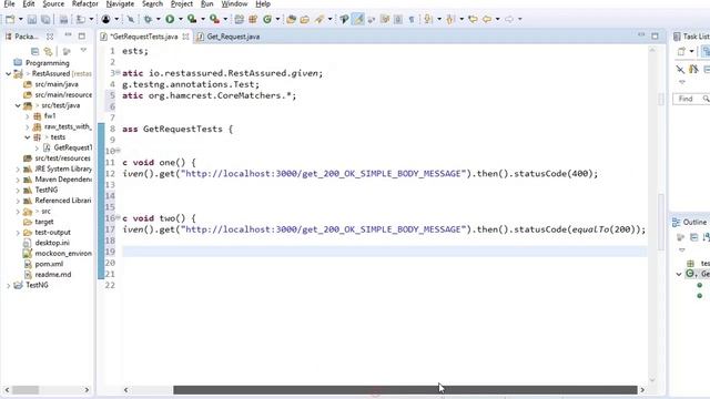 RestAssured Tutorial 2 (with TestNG) - given, get, then, statusCode, assertThat, body смотреть онлайн