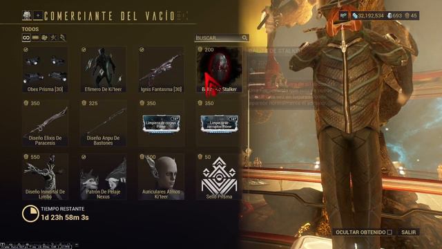 Warframe: Mercancia Baro Ki'Teer 20/11/2020 (PC) смотреть онлайн