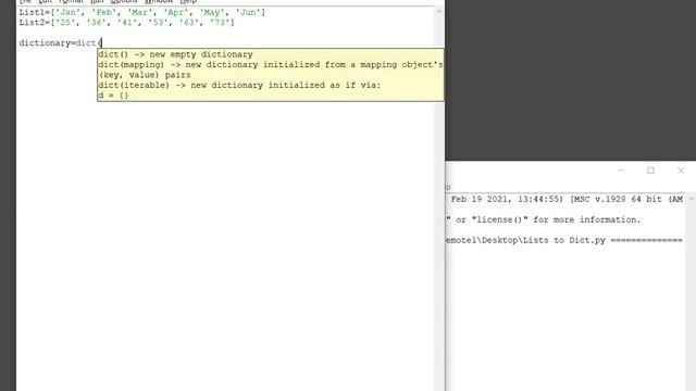 Python Dictionaries - Combine two lists to make a dictionary смотреть онлайн