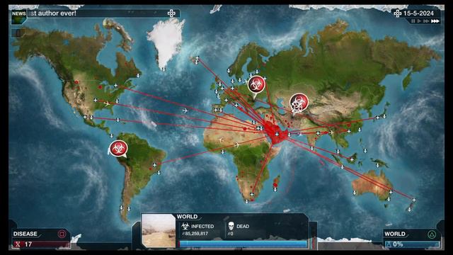 Plague Inc: Evolved virus/normal mode смотреть онлайн