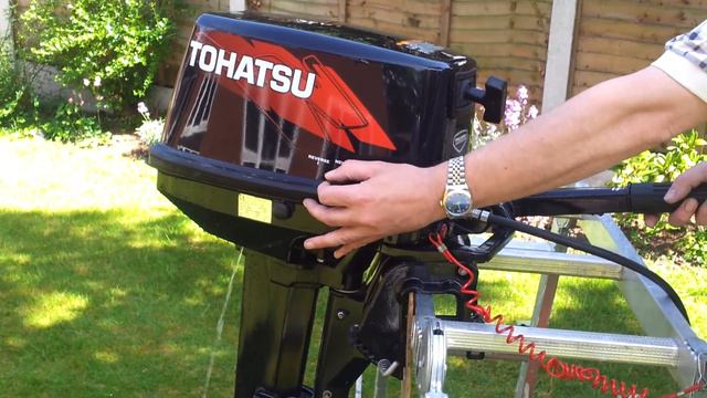 Tohatsu 9.8hp 2 stroke смотреть онлайн