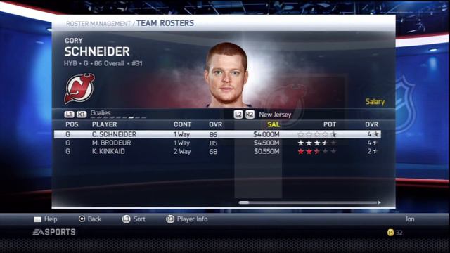 NHL 14 Indepth Roster Analysis - New Jersey Devils смотреть онлайн