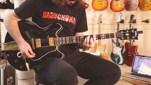 Gibson ES-345TD Walnut 1977 USA | Loud Lemon смотреть онлайн