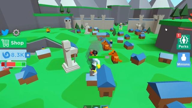 ОБЗОР. СИМУЛЯТОР БОГА В РОБЛОКС. GODS OF GLORY ROBLOX смотреть онлайн