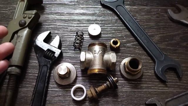 Регулятор давления воды (редуктор), латунь. Устройство, ремонт. смотреть онлайн