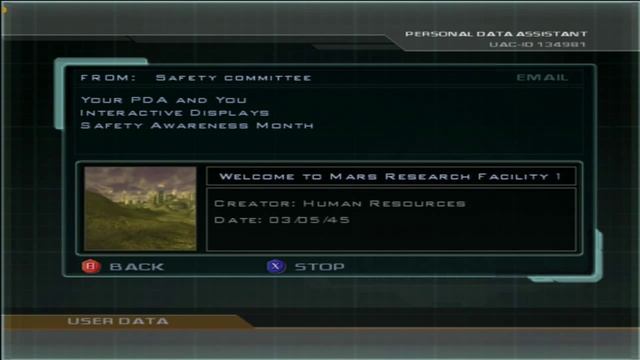 DOOM 3 Original Xbox - Part 1: Welcome to Mars смотреть онлайн