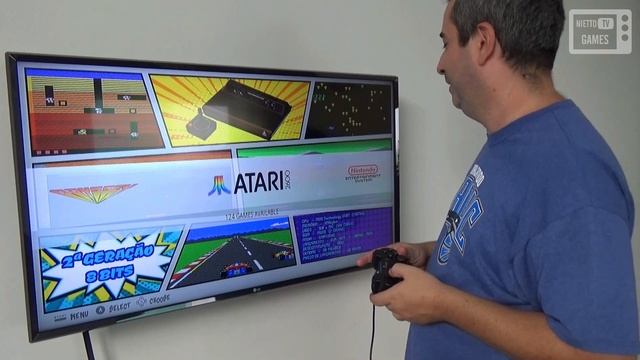 PROJETO #03 - CENTRAL DE EMULAÇÃO DE VIDEOGAMES ANTIGOS (RETROCUBE STATION) - NIETTO TV GAMES смотреть онлайн